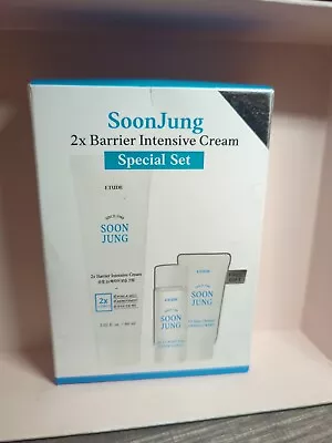 Etude House SoonJung Barrier Intensive Cream Set Cream 60ml & Toner & Foam  • $18.98