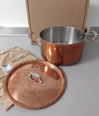 Mauviel 1830 M150S Copper Stock Pot  • $250