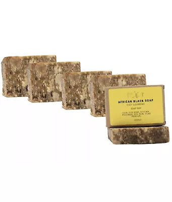 £124.99 • Buy African Black Soap For Acne, Dermatitis, Eczema, Psoriasis, Dark Spot 