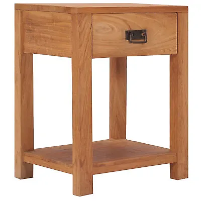 £171.59 • Buy Bedside Cabinet 35x35x50  Solid Teak Wood M4P9