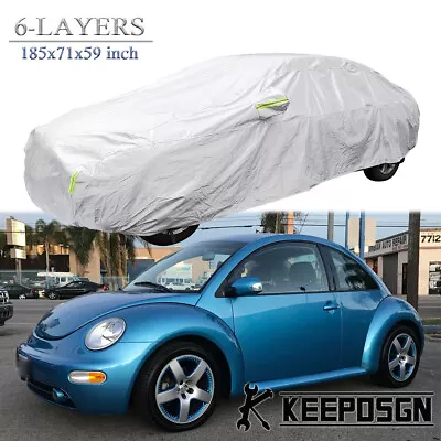 For Volkswagen NEW Beetle Full Car Cover Outdoor Rain Sun Dust Water Resistant • $65