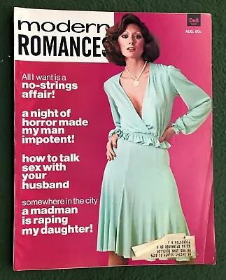 Modern Romances Aug 1975 Vintage Women's Mag Love Romance • $6