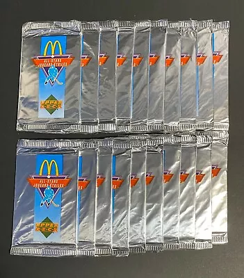 1991 Upper Deck Hockey Mcdonald's Sealed Packs (20) • $14.53