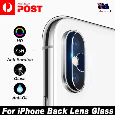 $3.99 • Buy Apple IPhone XS Max XR XS X 7 8 Plus Camera Lens Tempered Glass Screen Protector