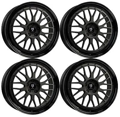 MB-Design LV1 Alloy Wheels 4x 7.0Jx17 ET45 5x1143 SWMATT Fits Mazda 3 MX-5 • $3430.42