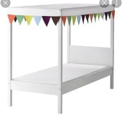 Ikea Over Bed Single Canopy Childrens Bunting Type Rainbow. Ovre • £8.50