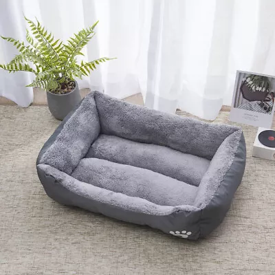Pet Calming Bed Dog Cat Sleeping Kennel Puppy Super Soft Mat Pad Warm Nest USA • $16.61