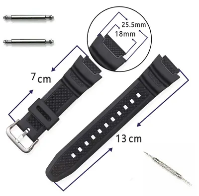 Casio Watch Strap Replacement W-734H W-735H W-736H W-737H Pins Tool Tracked Post • $19