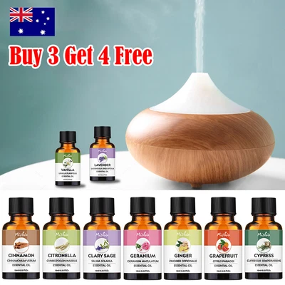 $6.99 • Buy 10ml Essential Oil 100% Pure & Natural Aromatherapy Diffuser Fragrance Oils 