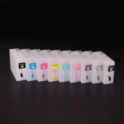 9*80ML T5811-T5819 Refillable Ink Cartridge For EPSON Pro 3800 3880 3850 3890 • $135