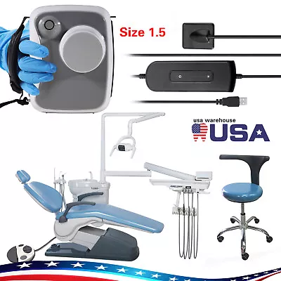 Dental Unit Chair Hard Leather /X-Ray Machine /Imaging System Sensor Size 1.5 SA • $1468