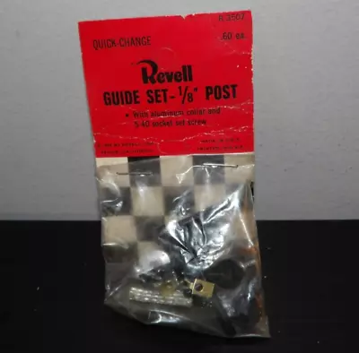 Vintage Revell Guide Set 1/8  Post 1/24 Scale Quick Change Nos 1966 • $5