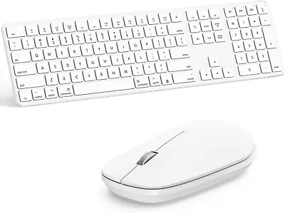 Bluetooth Keyboard And Mouse For Mac  Wireless Keyboard And Mouse Combo Multi- • $43.78