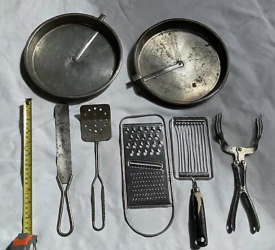 Vintage Metal Cookware Utensils Lot Of 7 Ecko Rumford Popeil • $8.50