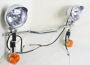 Suzuki Boulevard C50 C90 M50 M90 Motorcycle Cruising Light Bar With Lights Set • $89