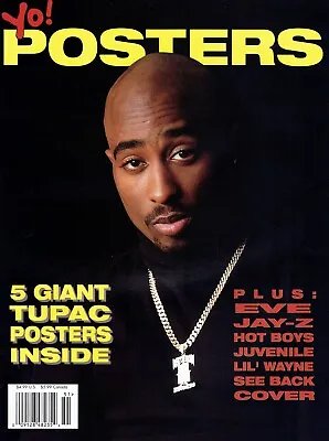 Tupac Jay-z Lil Wayne Yo! Posters Magazine Brand New 1990s • $19.99