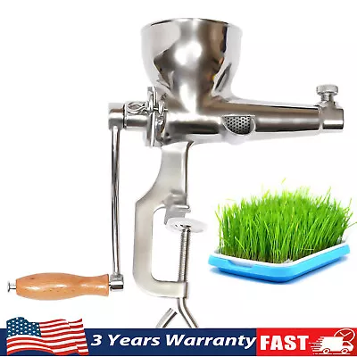 Hand Press Wheat Grass Fruit Juicing Extractor Manual Wheatgrass Juicer • $36.10