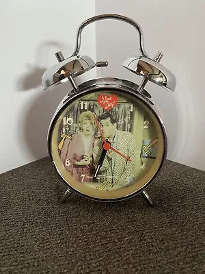 I Love Lucy Alarm Clock Twin Bell Alarm Lucy & Desi Works • $14