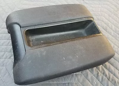 BMW E39 5-Series M5 540i 530 OEM Front Center Console Armrest - Black Leather • $39