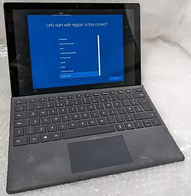 Microsoft 1796 Surface Pro 6 I5-8350U 8GB 256GB SSD 12.3  Win10 Pro Tablet • £214.94