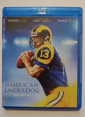 American Underdog (Blu-ray 2021) DVD 2-Disc Movie - Region A - Free UK Postage • £19.99