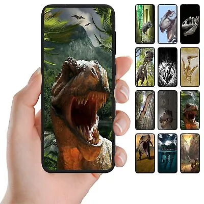 For Samsung Galaxy Series - Dinosaur Theme Print Mobile Phone Back Case Cover #2 • $9.98