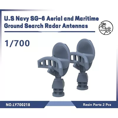 Yao's 1/700 Model U.S Navy SG-6 Aerial And Maritime Ground Search Radar Antennas • $3.99