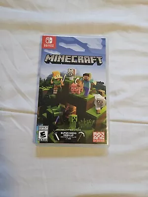 Minecraft Mojang Studios Nintendo Switch Game With Case With Super Mario Mashup • $19.99