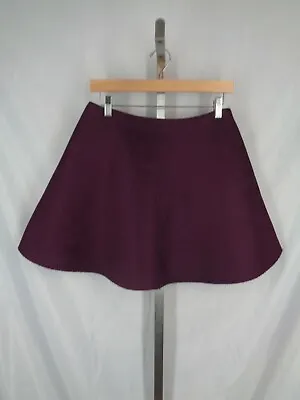 Kate Spade Saturday Purple Mesh Flare Mini Circle Skirt Size 4 • $20.97