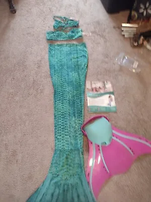 Mertaylor Adult Mermaid Tale With Mono Fin • $50