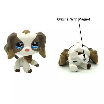 £10.99 • Buy #2254 Littlest Pet Shop Edition Cocker Spaniel Dog Blue Eyes Figures LPS Toys