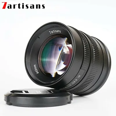 7artisans 55mm F1.4 Large Aperture Portrait Lens For Fujifilm Fuji X X-T3 Camera • £107.99