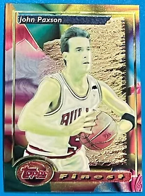 1993-94 John Paxson TOPPS FINEST #38 Chicago Bulls 3 Point Nm-Mt • $4