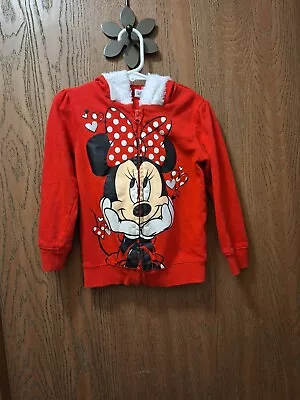 Disney Minnie Mouse Child's Sweatshirt Hoodie Size 4T • $14.99