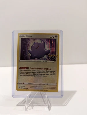 $3 • Buy Pokémon TCG Ditto Pokemon GO 053/078 Holo Holo Rare