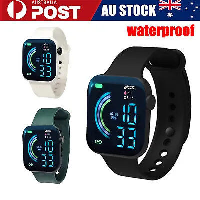 $11.99 • Buy Waterproof Smart Watch Bracelet Fitness Tracker Heart Rate Blood Pressure Sport