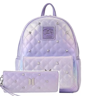 Loungefly Pop BTS Mini Backpack & Wallet Set  • $180