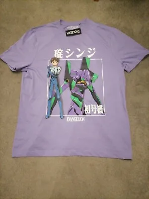 Neon Genesis Evangelion 1.0 T-Shirt Purple XS Brand New W Tags UK Anime Manga • £9.99