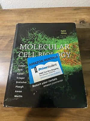 Molecular Cell Biology By Arnold Berk Anthony Bretscher Harvey Lodish... • $40