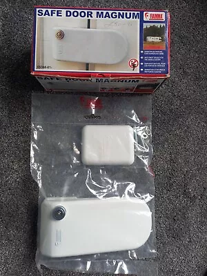 Fiamma Safe Door Magnum Frame White Security Lock Caravan Motorhome  New In Box  • £21