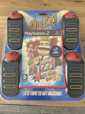 £45.99 • Buy Buzz! The Music Quiz With Buzzers Sony Playstation 2 PS2 Brand New Sealed