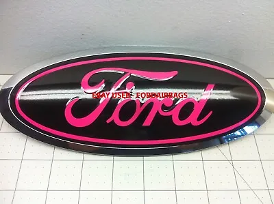 Ford F150 Emblem Overlay Decal 2015 2016 2017 2018 2019 2020            HOT PINK • $23