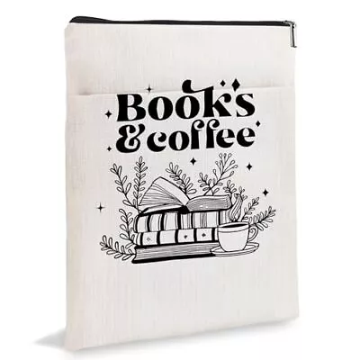 Book Sleeves Books Coffee Book Sleeve Protector Book Sleeve With ZipperThe... • $23.35