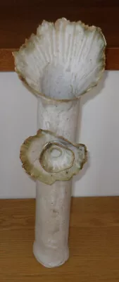 £24.95 • Buy Large STUDIO POTTERY VASE - 42 Cm Tall X 12 Cm Wide