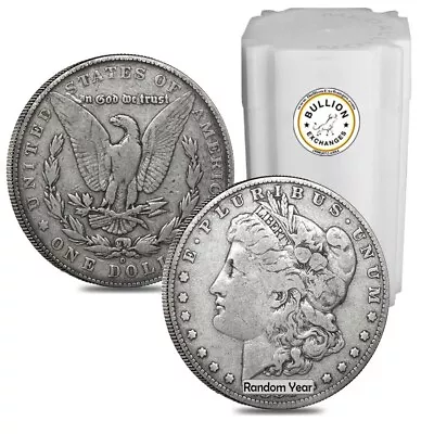 Roll Of 20 - 1878-1904 Morgan Silver Dollar VG-VF (Random Year) • $695.75