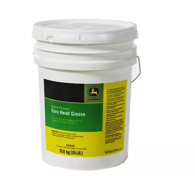 $214.95 • Buy John Deere AH80490 Corn Head Grease 5 Gallon Bucket