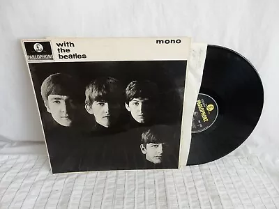 £50 • Buy The Beatles With The Beatles Lp Parlophone Pmc 1206 Mono 7n/7n Matrix Vg / Ex 