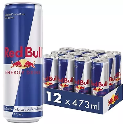 Red Bull Energy Drink 473 Ml (12 Pack) • $50.25