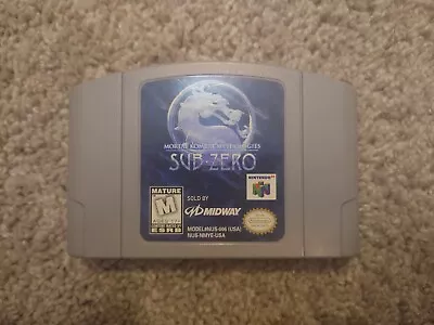 Nintendo 64 Mortal Kombat Mythologies: Sub-Zero • $19