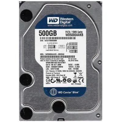 Western Digital 500GB WD5000AAKB 7200RPM PATA/IDE 3.5  Desktop Hard Disk Drive • £45.60